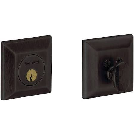 Baldwin 8254402 8254 402 SQUARE SINGLE CYLINDER DEADBOLT