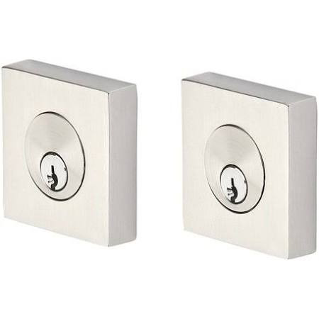 Emtek 8369US19 EMT 8369 US19 SQUARE DBL CYL DB