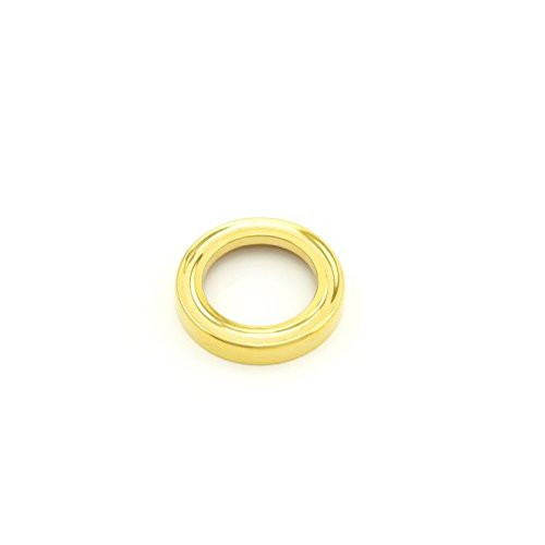 Baldwin 6757031 6757 Colonial Round Decorative Cylinder Trim Collar, Non-Lacquered Brass
