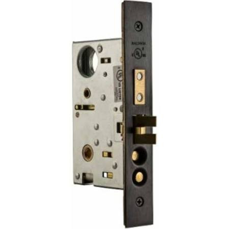 Baldwin 6075102LLS 6075.LLS Left Handed Lever Strength Entrance, Emergency Egress Mortise L, Oil Rubbed Bronze