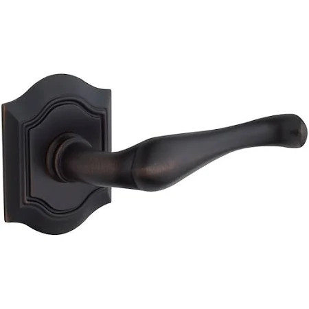 Baldwin 5447V102LMR 5447V.LMR Individual Bethpage Estate Lever without Rosettes, Oil Rubbed Bronze