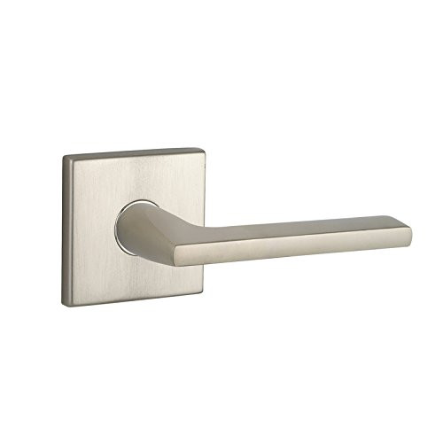 Baldwin 5162056RDM 5162.RDM Single Right Dummy Lever with R017 Rose and Concealed Screws, Lifetime Satin Nickel