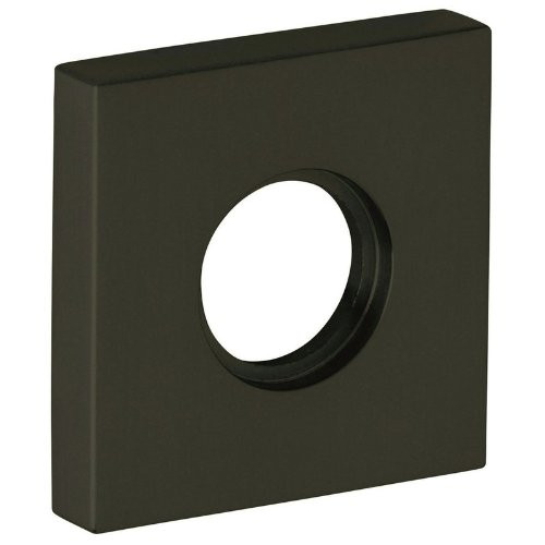 Baldwin 5056190 5056 Pair of Estate Rosettes for Passage Functions, Satin Black