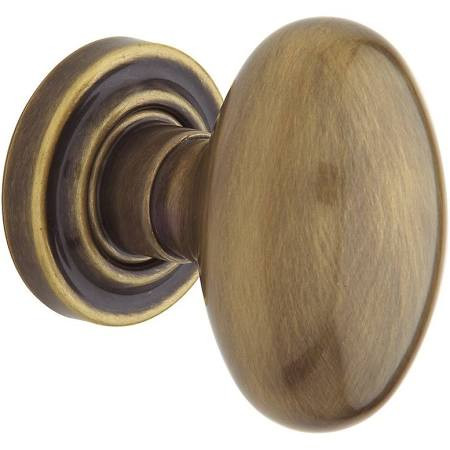 Baldwin 5025050MR Hardware 5025.050.MR Estate Oval Knob Indoor Door Handle