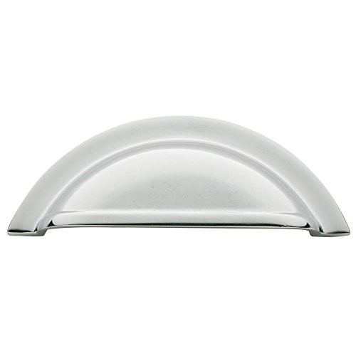 Baldwin 4424260 Hardware 4424.260.BIN Smooth Solid Brass Bin Pull