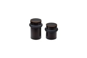 Emtek 2257US10B 2257 1-1/2" Cylindrical Floor Bumper from the Door Accessories Collection, Oil Rubbed Bronze