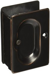 Emtek 2101US10B 2101 Oil Rubbed Bronze Pocket Door Lock Emte