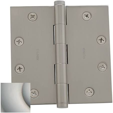Baldwin 1045056I  Square Mortise Hinge, Lifetime Satin Nickel