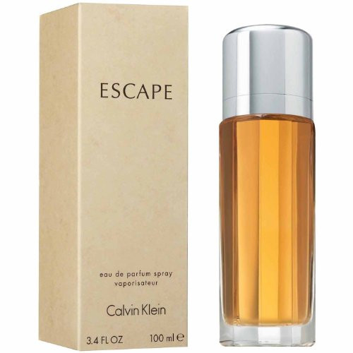 CALVIN KLEIN ESEES34ES Women's Escape Eau de Parfum Spray, 3.4 fl. oz..
