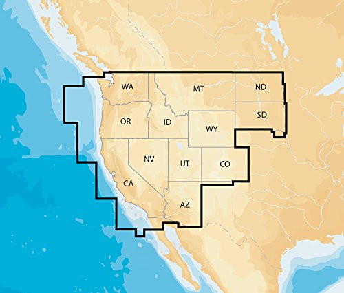 Navionics 5028643 Plus Regions West Marine and Lake Charts on SD/MSD