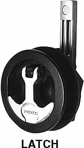 PERK LATCH T-FLUSH BLK PERKO 1092DP1BLK