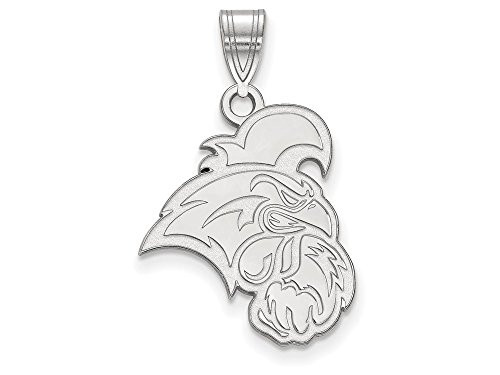 LogoArt SS004CCU Sterling Silver Coastal Carolina University Large Pendant Chain Included