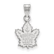 LogoArt SS002MLE Toronto Maple Leafs Small (1/2 Inch) Pendant (Sterling Silver)