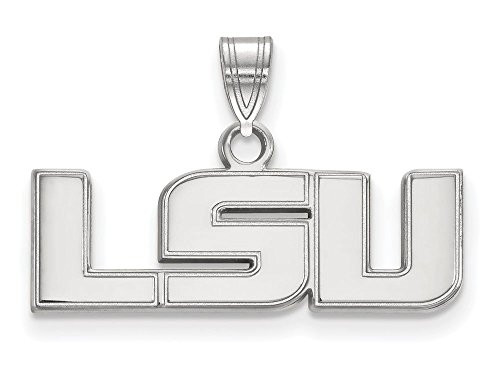 LogoArt SS002LSU Sterling Silver LogoArt Louisiana State Universit
