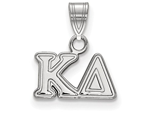 Sororities SS002KD Sterling Silver LogoArt Kappa Delta Small Pendant