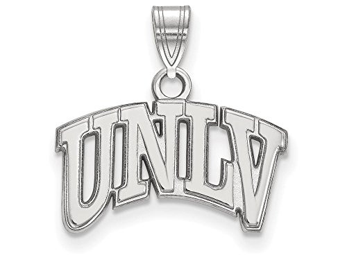 LogoArt SS001UNL Sterling Silver LogoArt University of Nevada Las Vegas Small Pendant