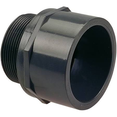 "Nibco" 450412 NIBCO 4504 Series PVC Pipe Fitting, Adapter, Schedule 80, 1/2" Socket x NPT Male