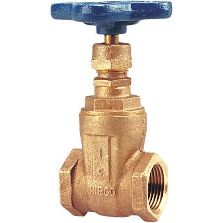 "Nibco" T1131 1 THRD 125# NRS BRZ GATE VALVE