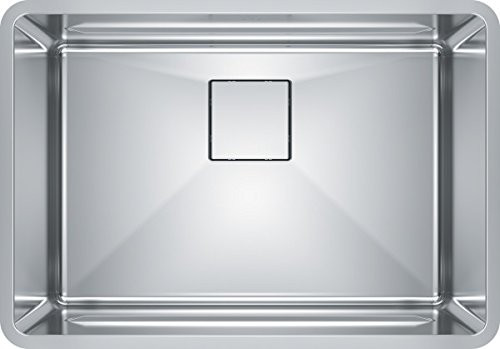Franke PTX11025  Pecera 25" x 17" x 9" Deep 18-Gauge Single Bowl Kitchen Sink, Stainless Steel