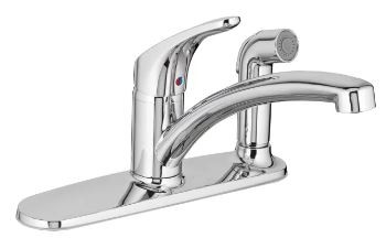 American Standard Colony Pro Colony Pro Kit W Spray Thru Deckplate Ch Chrome American Standard 7074030002