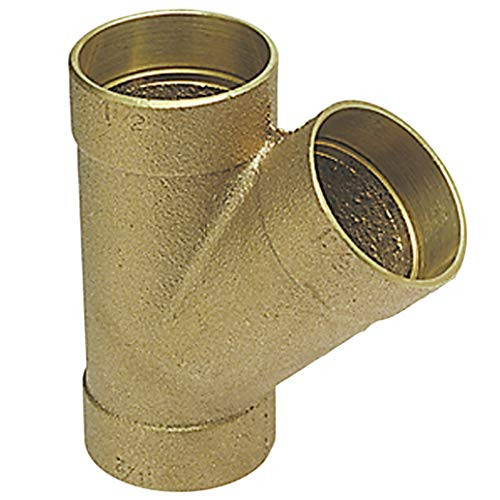 "Nibco" 8102 2" C x C x C, Copper DWV 45 Deg Wye