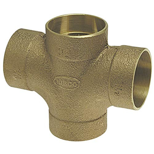 "Nibco" 8352 2" C x C x C x C, Copper DWV Double Tee