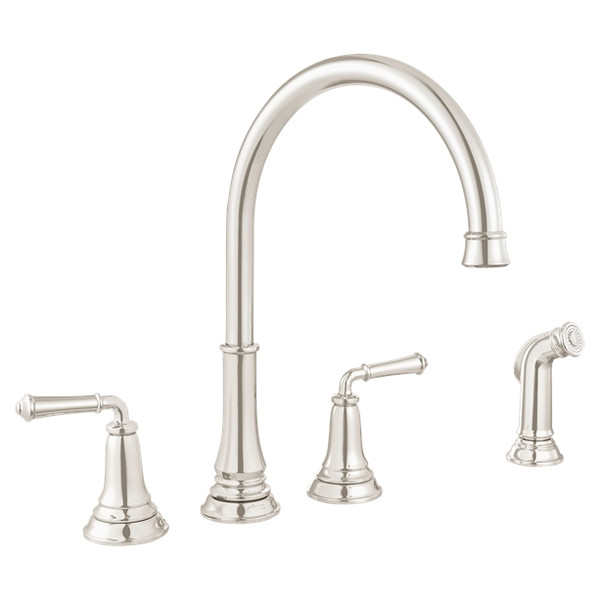 American Standard Delancey Delancey Two Handle Kitchen Pn Polished Nickel Pvd American Standard 4279701013