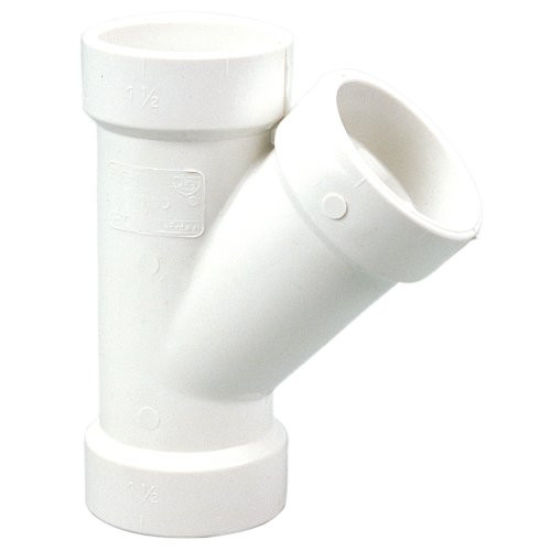 "Nibco" 48104 NIBCO 4810 Series PVC DWV Pipe Fitting, Wye, 4" Hub