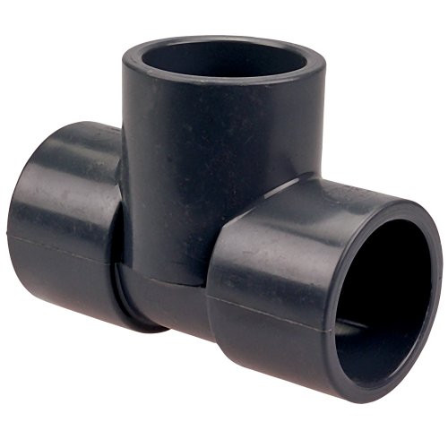 "Nibco" 45111 NIBCO 4511 Series PVC Pipe Fitting, Tee, Schedule 80, 1" Socket