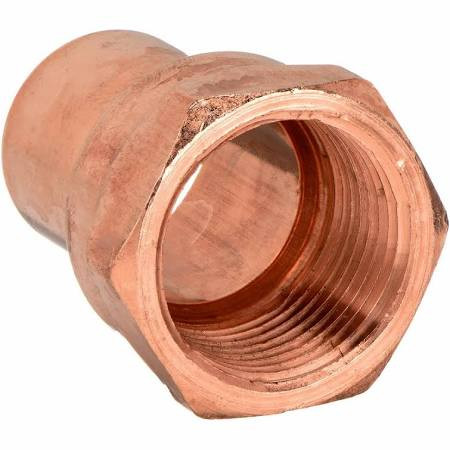 "Nibco" 60321 1" Fitting x FNPT, Copper Female NPT Adapter