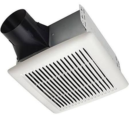 Broan AE80S -Broan InVent Energy Star Certified Humidity Sensing Fan, White
