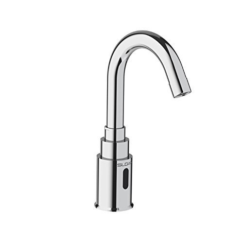 Sloan Sf2250-4 Cp G'Neck 4"" Batt Oper 1.5 Gpm Polished Chrome Sloan 3362145