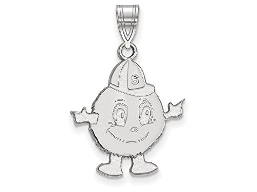 LogoArt SS025SYU Syracuse Large (3/4 Inch) Pendant (Sterling Silver).