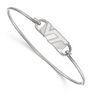 LogoArt SS016VTE-7 Sterling Silver LogoArt Virginia Tech Small Ctr W