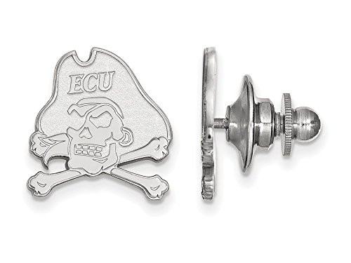 LogoArt SS062ECU Sterling Silver LogoArt East Carolina University Lapel Pin