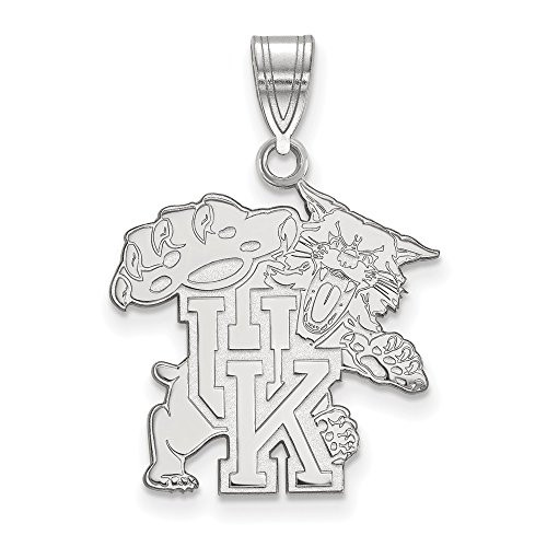 LogoArt SS046UK Sterling Silver LogoArt University of Kentucky Large Pendant