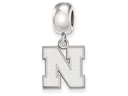 LogoArt SS066UNE Sterling Silver LogoArt University of Nebraska Small Bead Charm