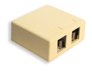 ICC IC107SB2-WH Surface-2wh - Surface Box 2pt W.