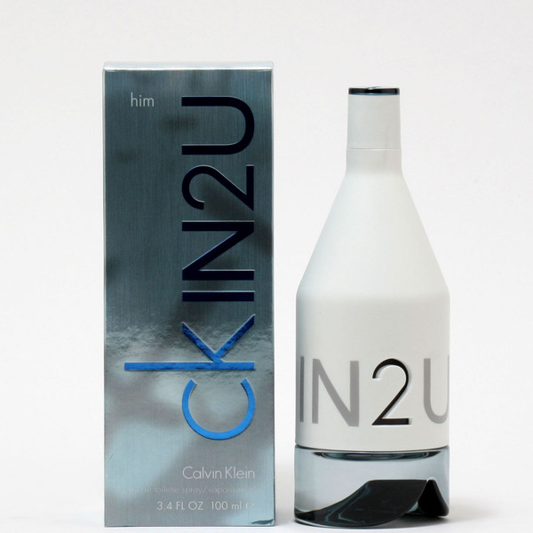 CALVIN KLEIN 20217384 CK IN2U by for men 3.4 oz Eau De Toilette EDT Spray
