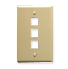 ICC IC107F03-IV - 3Port Face Ivory.