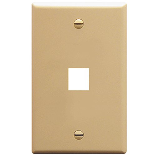 ICC IC107F01-IV - 1Port Face Ivory.