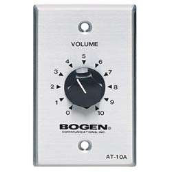 Bogen AT10A 10 Watt Attenuator - Single Gang.