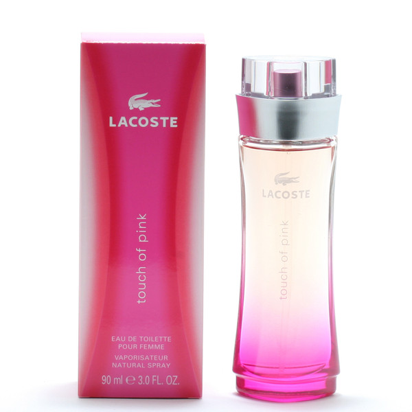 Lacoste 10126464 TOUCH OF PINK LADIES- EDT SPRAY 3 OZ
