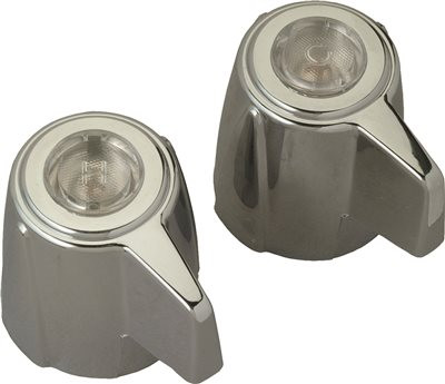 H28 2 BL HANDLES W/ BUT SCREWS DELTA PART (RP6062) Delta Faucet COMPANY KITCHEN/BATH/B 21617