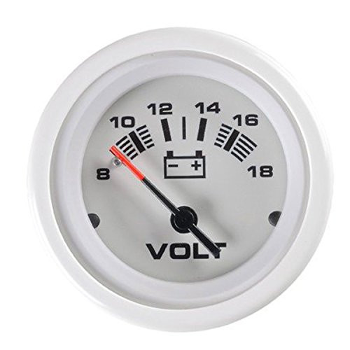 SEASTAR SOLUTIONS 5103023 SSTR 12V VOLTMETER 8-18V ARCTIC