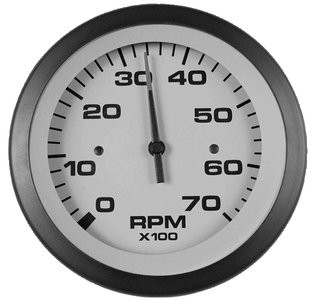 SEASTAR SOLUTIONS 5102072 SSTR TACH OB 7K "BLACK BEZEL"