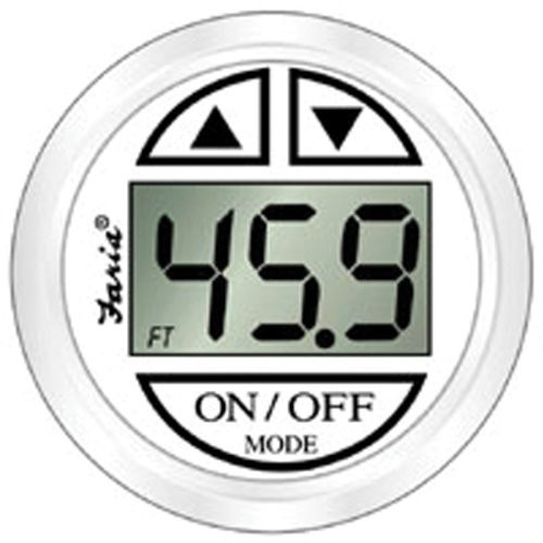 FARIA 5024997Faria Ches Ss Wht S In-hull Tran -Depth Sounder Transducer