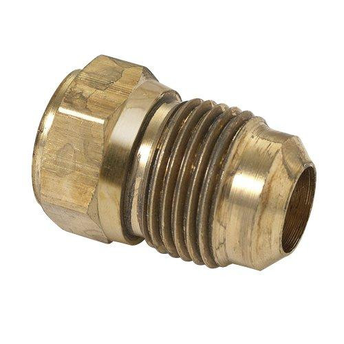 T&S Brass 46-6-8 Brasscraft 3/8 O.D. by 1/2 -Inch Female Reducing Adaptor, Rough Brass