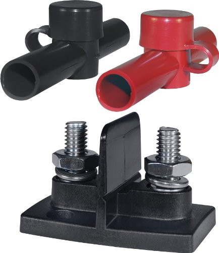 BLUE SEA SYSTEMS 6033081 Blue Sea Systems Dual PowerPost with 16 Studs