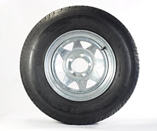 AMERICAN TIRE & WHEEL 5807761 Kenda Loadstar Karrier 205/75R14 w/Wheel ()